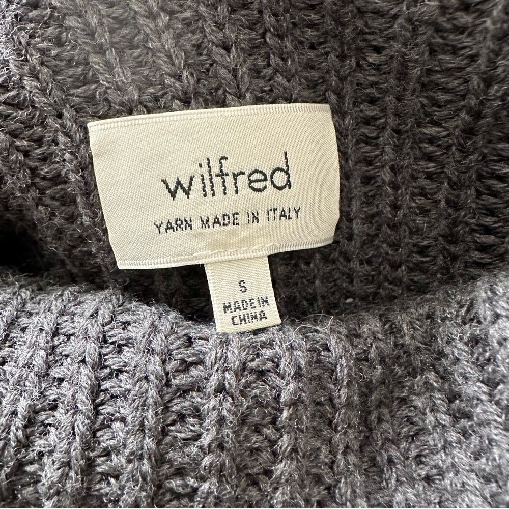 Aritzia-Drundal Dark Grey Sleeveless Knit Sweater - Picture 9 of 9